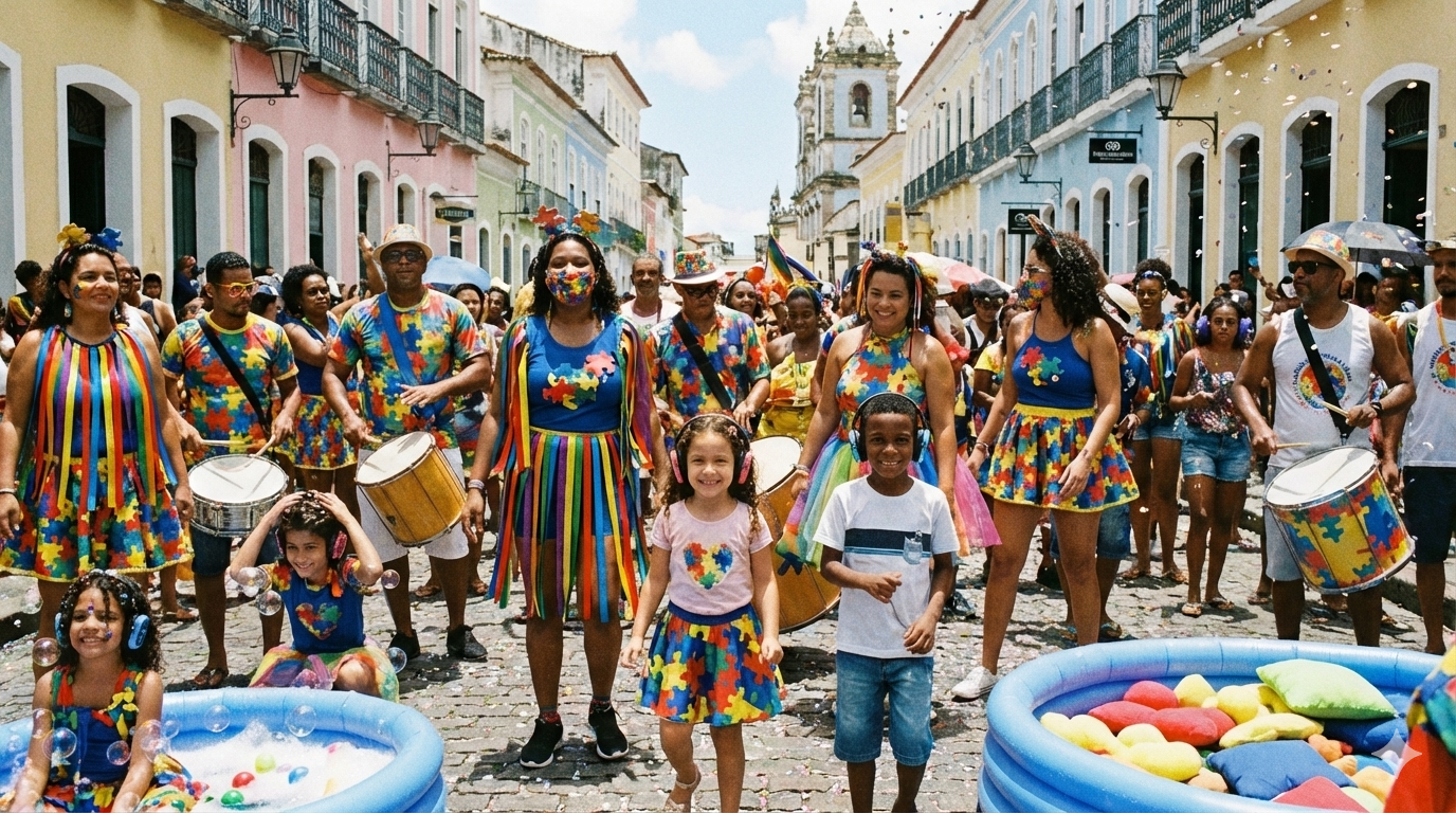Autismo e Carnaval: como ajudar crianças atípicas na folia